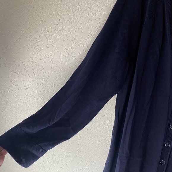 Talbots Plus Petite Button‎ Up Cardigan Womens 3XP Cotton Blend Casual Fall - Picture 12 of 13